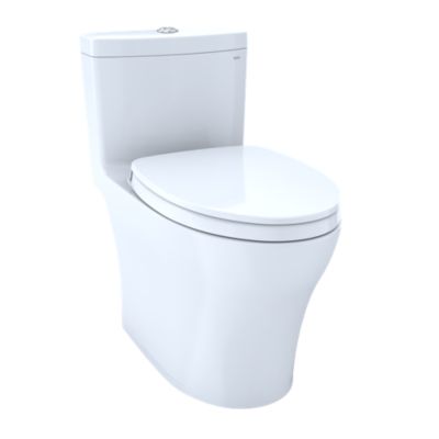 Aquia® IV - Inodoro de una pieza - 1.0 gpd y 0.8 gpd, taza alargada - Conexión WASHLET+